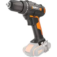 WORX Akku-Bohrschrauber "WX100.9" zum Bohren & Schrauben, 20+1 Drehmoment, ohne Akku & Ladegerät