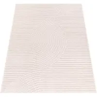 Paco Home Outdoor Teppich Wetterfest Balkon Wohnzimmer Skandinavisches Boho Einfarbig Grösse 60x100 cm