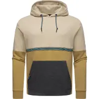Ragwear Hoodie "Blocky Hoody", Sportlicher Herren Kapuzenpullover mit Blockstreifen