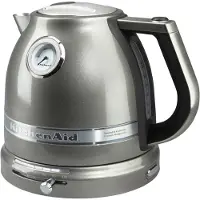 KitchenAid 5KEK1522EMS Artisan Wasserkocher 1,5 L Medaillon-Silber