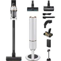 Samsung VS20B95C43W/WD, BESPOKE Jet Plus CompleteClean, 2-in-1-Stabstaubsauger, Beutellos, Schwarz, Weiß, Trocken, Micro, Multizyklonisch