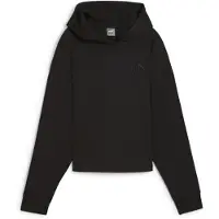 Puma für Damen. 68250301 Sweatshirt ESS Elevated schwarz (L), Lässig, Sportlich, Baumwolle, Multisport, Recyceltes Polyester, Nachhaltig
