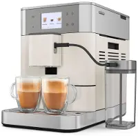 KitchenAid Kaffeevollautomat vollautomatische Espressomaschine 5KES8557EPL Porzellanweiss