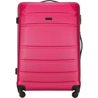 WITTCHEN Globe Line Großer Koffer Trolley Reisekoffer aus ABS Hartschale 4 Rolle