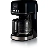 Ariete 1396/02, Filterkaffeemaschine, 1,5 l, Gemahlener Kaffee, 900 W, Schwarz