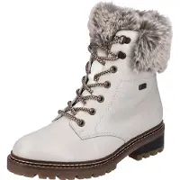 Remonte Damenstiefelette D0B74-80 weiss combi 40