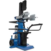 Scheppach Compact 10t Holzspalter stehend 400V | 10t | 3500W | Holzlänge 1070mm / max. Ø 380mm | schwenkbarer Tisch | Hartholz | mit Fahrvorrichtung