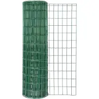 Alberts Schweißgitter Fix-Clip Pro, Höhe 153 cm, Länge 25 m, grün, Maschen 50 x 100 mm, Draht-Ø 2,2 mm