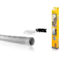 SCHELLENBERG Sauberer Lichtschacht mit Edelstahlgewebe, 50 x 125 cm, 50356