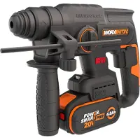 WORX Akku-Bohrhammer "NITRO WX381" Set, Brushless-Motor, 3-In-1, inkl. Akku & Schnellladegerät