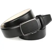 Anthoni Crown Ledergürtel , Herren, Gr. 100, schwarz, Leder, unifarben, Gürtel Ledergürtel, mit tonaler Ziersteppung