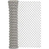 Alberts Maschendraht Geflecht, Höhe 120 cm, Länge 10 m, verzinkt, Viereckgeflecht Maschen 50 x 50 mm, Draht 2,2 mm
