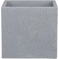 Noname Pflanzkübel 'C-Cube', Stony Grey, ca. 38 x 38 x H 33 cm