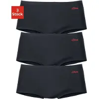 s.Oliver Red Label Panty 3er-Pack, aus elastischer Baumwoll-Qualität