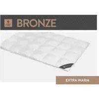 Spessarttraum Daunenbettdecke "Bronze", extrawarm, Füllung 90% Daunen, 10% Federn, Bezug 100% Baumwolle, (1 St.), hergestellt in Deutschland, allergikerfreundlich
