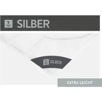 Spessarttraum Baumwollbettdecke "Silber", extraleicht, (1 St.), hergestellt in Deutschland, allergikerfreundlich