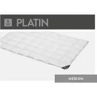 Spessarttraum Daunendecke Platin Füllung: 100% Gänsedaunen Bezug: 100% Baumwolle Größe 200 x 220 cm Wärmeklasse medium