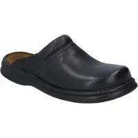 Josef seibel Clog "Max, schwarz", Herren, Gr. 47, schwarz, Obermaterial: 100% Rindsleder Leather cow., Schuhe Clog