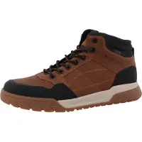 Tom Tailor 4280370006_44, Stiefel, Männlich, Haselnuss, Reißverschluss, 3,6 cm, Thermoplastischer Gummi (TPR)