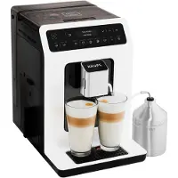 Krups Evidence EA8911, Espressomaschine, 2,3 l, Kaffeebohnen, Eingebautes Mahlwerk, 1450 W, Schwarz, Weiß