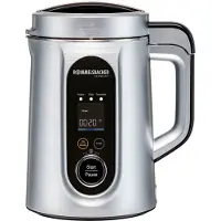 Rommelsbacher SVD 1400, 1,3 l, Kesselstil, Silber, LED, Berührung, Schwarz