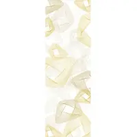 Architects Paper Fototapete "Golden Glow Bright Gold" Grafik Tapete Grafisch Weiß Gold Fototapete Panel 1,00m x 2,80m