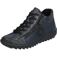 Remonte Schnürboots, Flats, Komfortschuh, Boots mit seitlichem Reißverschluss