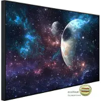 Papermoon Infrarotheizung "Universum mit Planeten" sehr angenehme Strahlungswärme