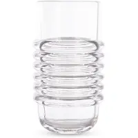 Tom Dixon Press Vase Large Clear - , Transparent, Glas