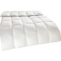 Ribeco Daunenbettdecke "Eve", warm, Füllung 90% Daunen, 10% Federn, Bezug 100% Baumwolle, (1 St.), Jubiläumsedition