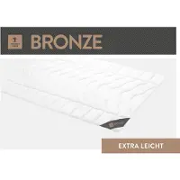 Spessarttraum Faserdecke Bronze Füllung: 100% Polyester Bezug: 100% Baumwolle Größe 155x 220 cm Wärmeklasse extraleicht