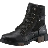 Mustang Veterschoenen Hoog Veterschoenen Hoog - Zwart - Maat 37