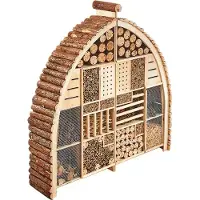 Locker Tierhaus "Luxury XXL", beige (natur), B:101cm H:109cm T:23cm, Massivholz, Tierhäuser, Tierhaus