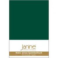 Janine Spannbettlaken "MAKO-FEINJERSEY 5007", aus 100% Baumwolle, für Matratzen bis 26 cm Höhe