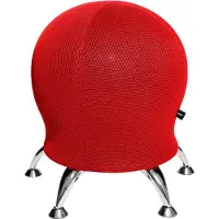 Topstar SITNESS 5 - Arbeitsstuhl Arbeitshocker Rot Netzstoff