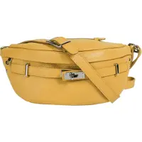 Samantha Look Gürteltasche echt Leder, Made in Italy