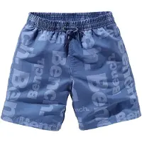 Bench . Badeshorts mit allover Logodruck