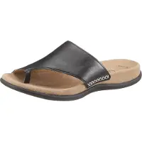 Gabor Dames slippers Teenslippers - Zwart - Maat 36