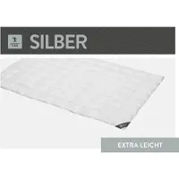 Spessarttraum Daunendecke Silber, Füllung: 100% Daunen, Bezug: 100% Baumwolle Größe 135 x 200 cm Wärmeklasse extraleicht