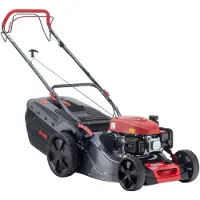 Al-Ko Benzin-Rasenmäher Comfort 46.0 SP-A (46 cm Schnittbreite, 1.9 kW Motorleistung, Robustes Stahlblechgehäuse, mit Radantrieb, für Rasenflächen bis 1400 m²)