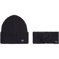 Calvin Klein Mütze und Stirnband Set K60K612622 Schwarz
