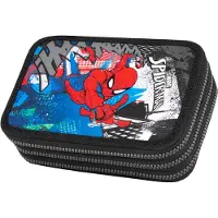 CoolPack Federmäppchen "Etui, Marvel, Spider Man" befüllt