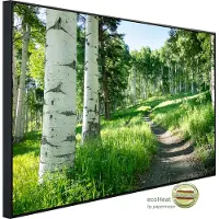 Papermoon Infrarotheizung "Birkenwald" sehr angenehme Strahlungswärme