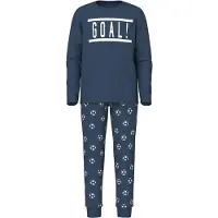 Name it Schlafanzug "NKMNIGHTSET DARK DENIM FOOTBALL NOOS", (Set, 2 tlg.)