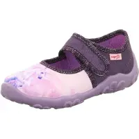 Superfit Kinder-Hausschuh BONNY Einhorn-Motiv Lila-Mehrfarbig, Farbe:blau, EU Größe:27