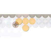 Architects Paper Fototapete "Atelier 47 Circle Pattern 3" Mit Punkten glatt Vlies, Wand, Schräge, Decke