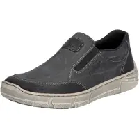 Rieker Herren Slipper Halbschuh sportlich Stretch 04054, Größe:45 EU, Farbe:Grau