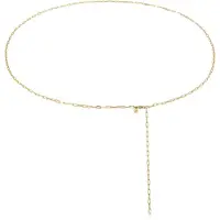 Elli Premium Bauchkette "Taillenkette Body Chain Gliederkette 925 Silber"