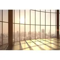 Architects Paper Fototapete "Loft View Sunset" Vlies, Wand, Schräge