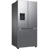 Samsung French Door, Energieeffizienz: E, silber (edelstahl), B:81,7cm H:177,6cm T:71,5cm, Kühlschränke, Auto Ice Maker per Festwasseranschluss, French Door